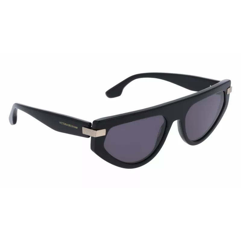 Victoria Beckham VB685S 5618001 Sonnenbrille Damen Schwarz Grau Geometrisch Acetat UV400