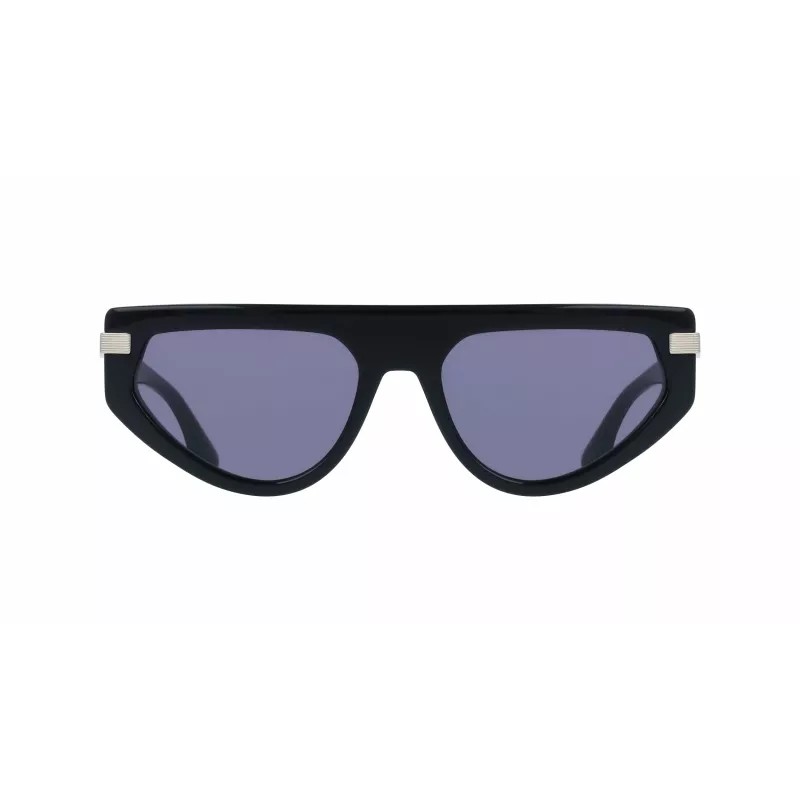 Victoria Beckham VB685S 5618001 Sonnenbrille Damen Schwarz Grau Geometrisch Acetat UV400