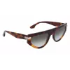 Victoria Beckham VB685S5618215 Damen eckige Acetat-Sonnenbrille Havana Brown Gradient 56/18/140