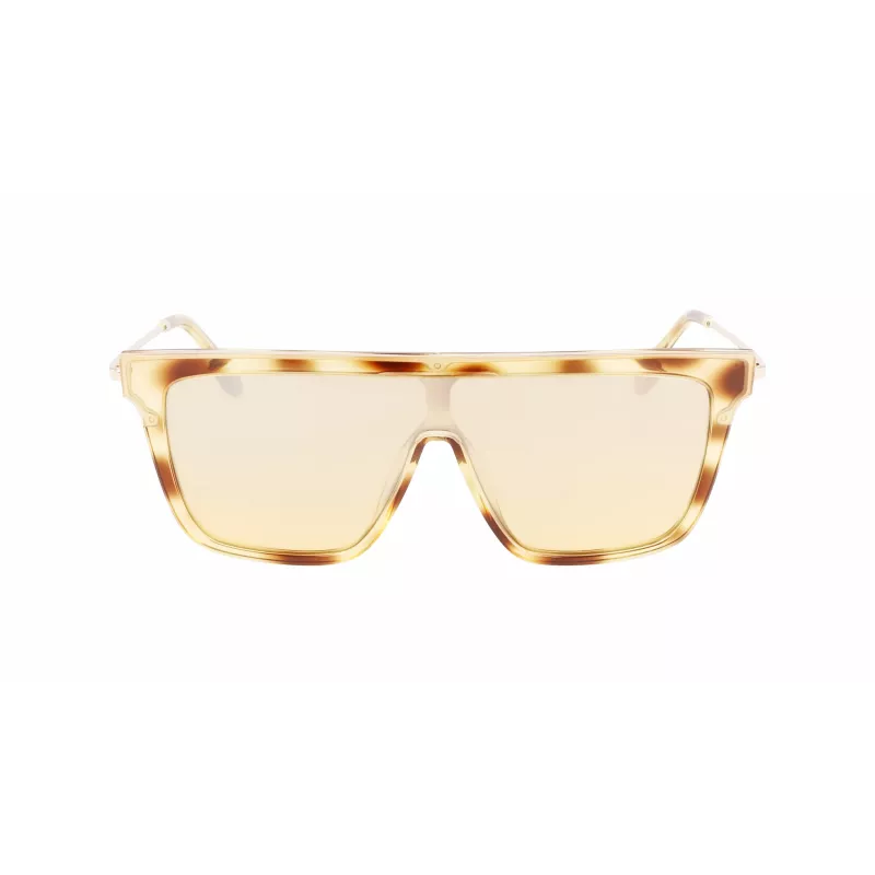 Victoria Beckham Damen Cat-Eye-Sonnenbrille VB650S5319222 Havana Acetat Braun Verlaufsglas 53mm