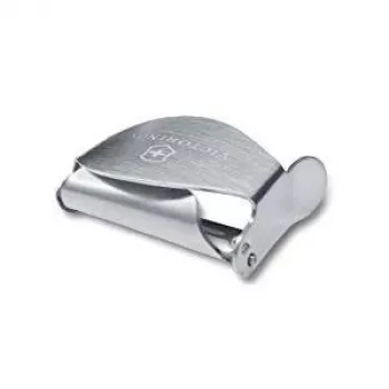 Victorinox 7.6074 Gezackter Schälmesser mit Kartoffelaugenentferner, Schwarz