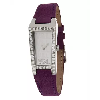 Victorio & Lucchino VL065603 Damen Analog Quarzuhr mit Silbernem Milanaise Armband, 20mm Gehäuse