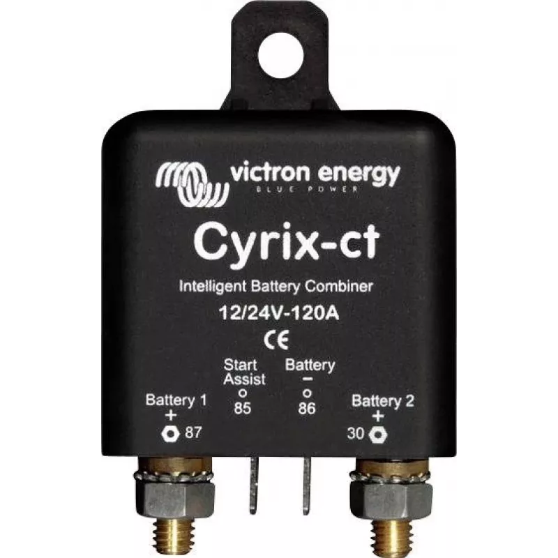 Victron Energy CYR010120450 Cyrix-Li-Ct 12/24V-120A Intelligenter LiFePO4-Batterie-Combiner