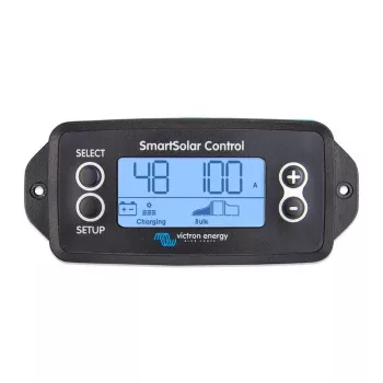 Victron Energy SmartSolar Control Screen - Fernanzeige für MPPT-Laderegler, VE.Direct, LCD, Einbau