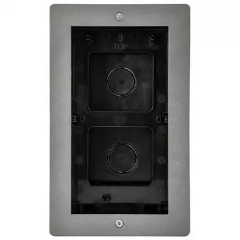 VIDOS D11P Einbaurahmen Silber