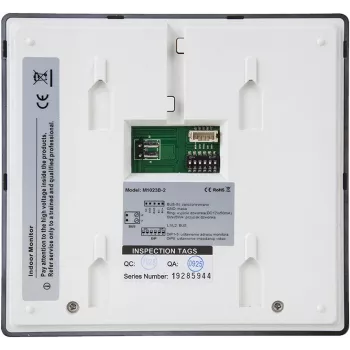 VIDOS DUO M1023B-2 7-Zoll TFT-LCD Video-Türsprechmonitor, Schwarz