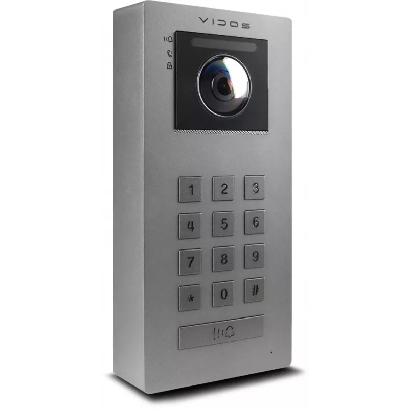 VIDOS IPX S100 Außenstation IP Video-Türstation 2MP 1080p PoE Wi-Fi Schwarz