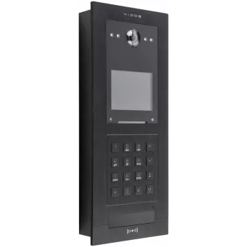 VIDOS IPX S110 Außenpanel - IP-Video-Türstation mit 2MP-Kamera, PoE, IP65