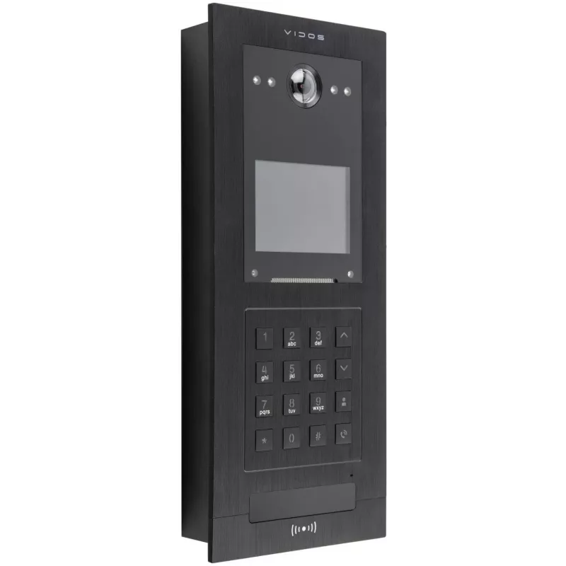 VIDOS IPX S110 Außenpanel - IP-Video-Türstation mit 2MP-Kamera, PoE, IP65