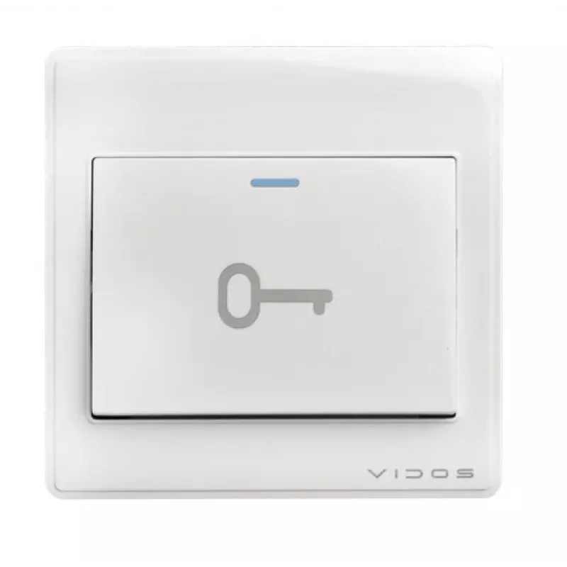 VIDOS OP07 Exit Button – Edelstahl-Türöffnertaster mit NO/NC-Kontakten