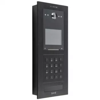 VIDOS S210 2IP Video-Türstation, Full HD 1080p, RFID, Wi-Fi, Silber/Grau