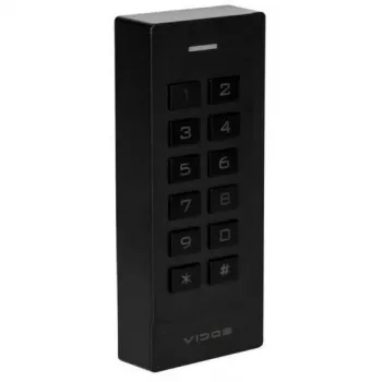 VIDOS ZS45-X Wi-Fi Kombinationsschloss - Smartes Fingerabdruck-Türschloss mit PIN, RFID, App-Steuerung, Schwarz