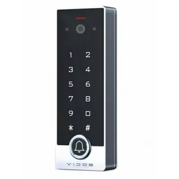 VIDOS ZW49-X Zugangskontrollschloss mit Video-Gegensprechanlage, Tastatur & RFID-Leser, IP65