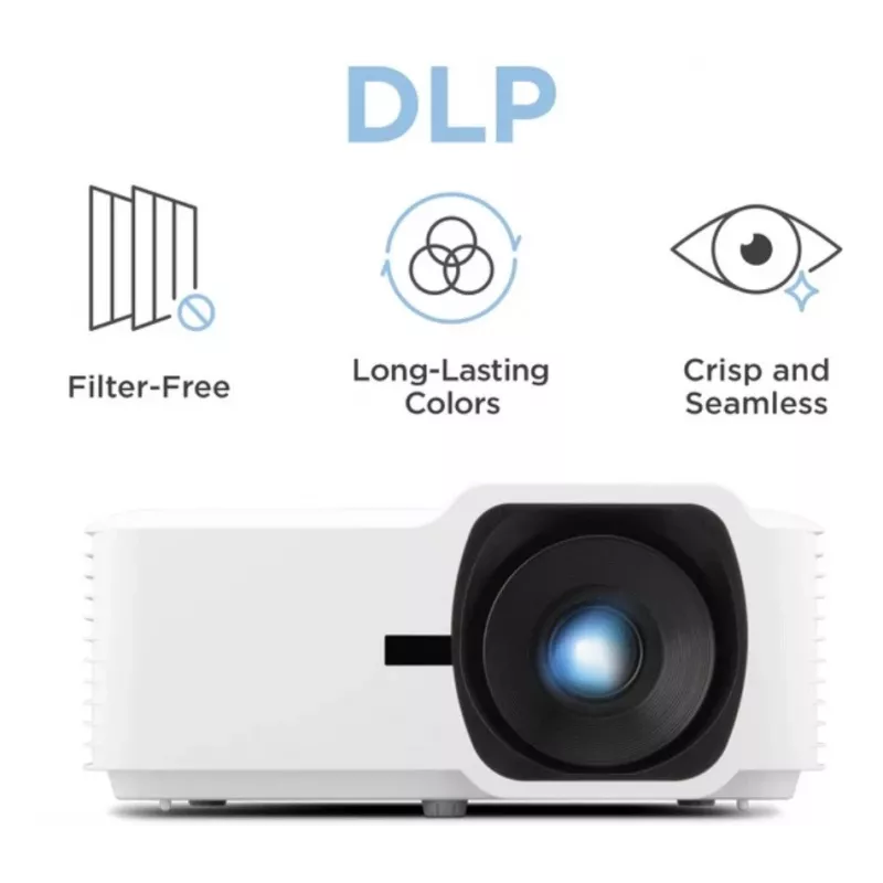 ViewSonic LSD400W Laserprojektor WXGA 4000 ANSI Lumen Kurzdistanz