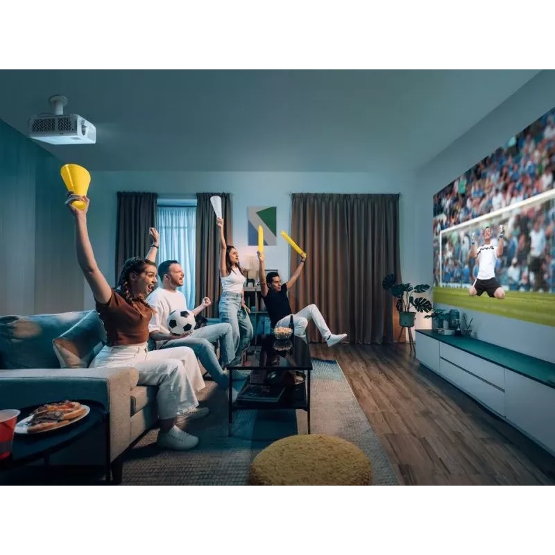 ViewSonic LX750-4K Laser-Projektor 4K UHD 3500 ANSI Lumen DLP HDR10 240Hz Niedrige Eingabeverzögerung