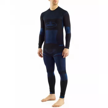 Viking Base Layer Dante Herren-Set - Thermounterwäsche für Herren, Schwarz, Größe L