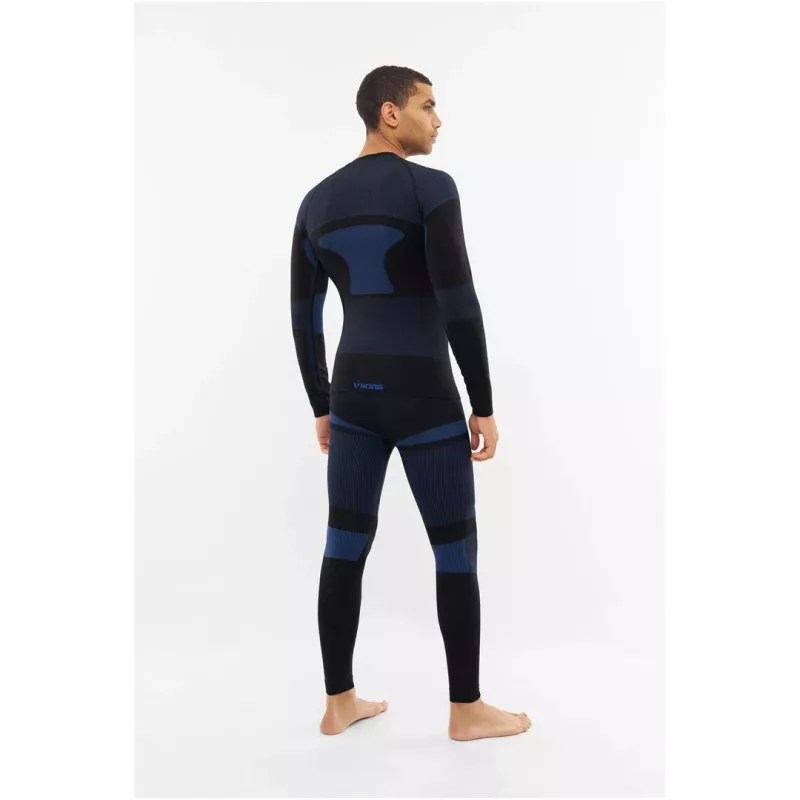 Viking Base Layer Dante Herren-Set - Thermounterwäsche für Herren, Schwarz, Größe L