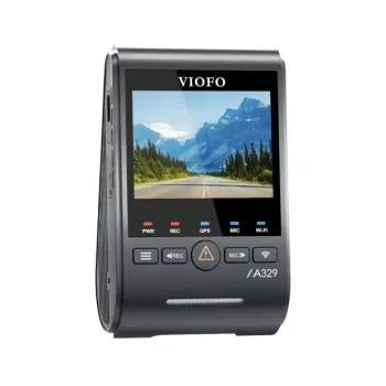 VIOFO A329S 1CH GPS 4K UHD Dash Camera mit Sony STARVIS 2 IMX678, integriertem GPS, Wi-Fi, Parkmodus, 2,4-Zoll-LCD, Superkondensator, bis zu 512 GB