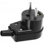 VIPLAST 220-05 Winkelstecker 16A 250V IP20 Schwarz