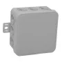 VIPLAST V5 Aufputz-Abzweigdose, 12 Einführungen, Grau, IP54, 75x75x41mm