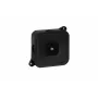 VIPLAST VP-2 Unterputz-Abzweigdose, leer, 4 Kabeleinführungen, IP44, schwarz, 85x85x35 mm