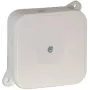 VIPLAST VP-2 Aufputz-Klemmdose leer 4 Einführungen IP44 Weiß 85x85x35mm 027-01