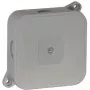 VIPLAST VP-2 Unterputz-Abzweigdose, leer, 4 Kabeleinführungen, IP44, Grau, 85x85x35mm