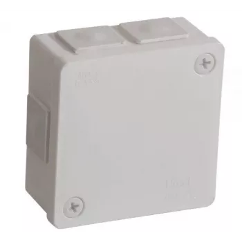 VIPLAST VP-22 Aufputz-Abzweigdose 6 Einführungen IP55 Weiß 86x86x40mm