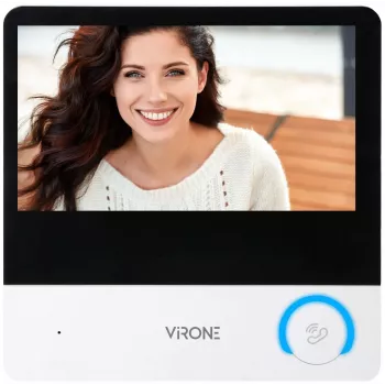 Virone VDP-67 Video-Türsprechanlage FullHD 1080p, 7-Zoll-Farb-LCD-Monitor, RFID-Leser, Tuya Smart Wi-Fi