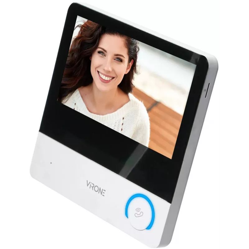 Virone VDP-67 Video-Türsprechanlage FullHD 1080p, 7-Zoll-Farb-LCD-Monitor, RFID-Leser, Tuya Smart Wi-Fi