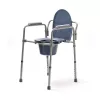 VITEA CARE MDH DRVW02 Faltbarer Toilettenstuhl mit Höhenverstellung