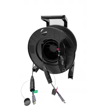 Vivolink 20m Aktives Optisches HDMI 2.0b Kabel mit Stahlpanzerung, 4K@60Hz, HDR, ARC, CEC, vergoldete Anschlüsse