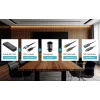 Vivolink Meeting Room Package Medium BYOD-MEDIUM Kabelloses Präsentationssystem