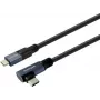 Vivolink PROUSBCMM10A USB-C auf USB-C Winkelkabel 1m 10Gbps 100W 4K