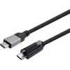 Vivolink USB-C Screw auf USB-C Kabel 8m, Enterprise-getestet, 10Gbps, PD 100W, 4K60 (PROUSBCMMS8)