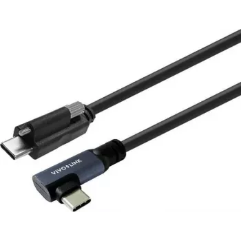 Vivolink USB-C auf USB-C Kabel, abgewinkelt, für den professionellen Einsatz (PROUSBCMMS8A)