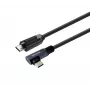 Vivolink USB-C auf USB-C Kabel, abgewinkelt, für den professionellen Einsatz (PROUSBCMMS8A)