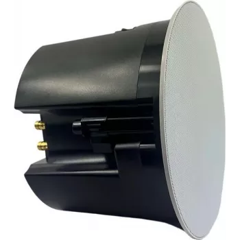 Vivolink VLSPMTC60TC 6,5 Zoll 2-Wege-Deckenlautsprecher mit lackierbarem Magnetgitter (60W Spitze, 30W RMS, 8 Ohm)