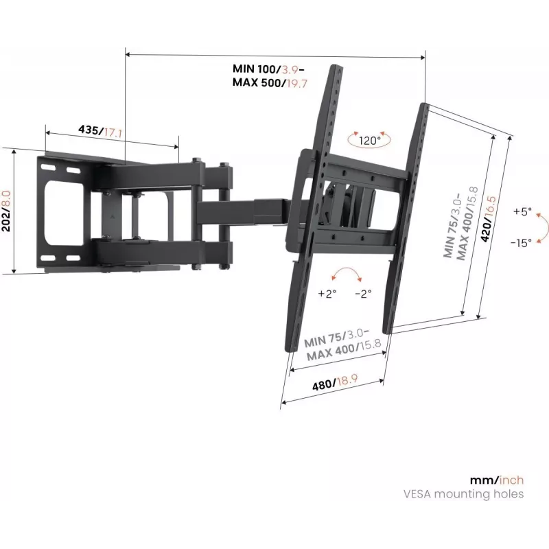Vogels UP 4053 Forward Motion Mount M