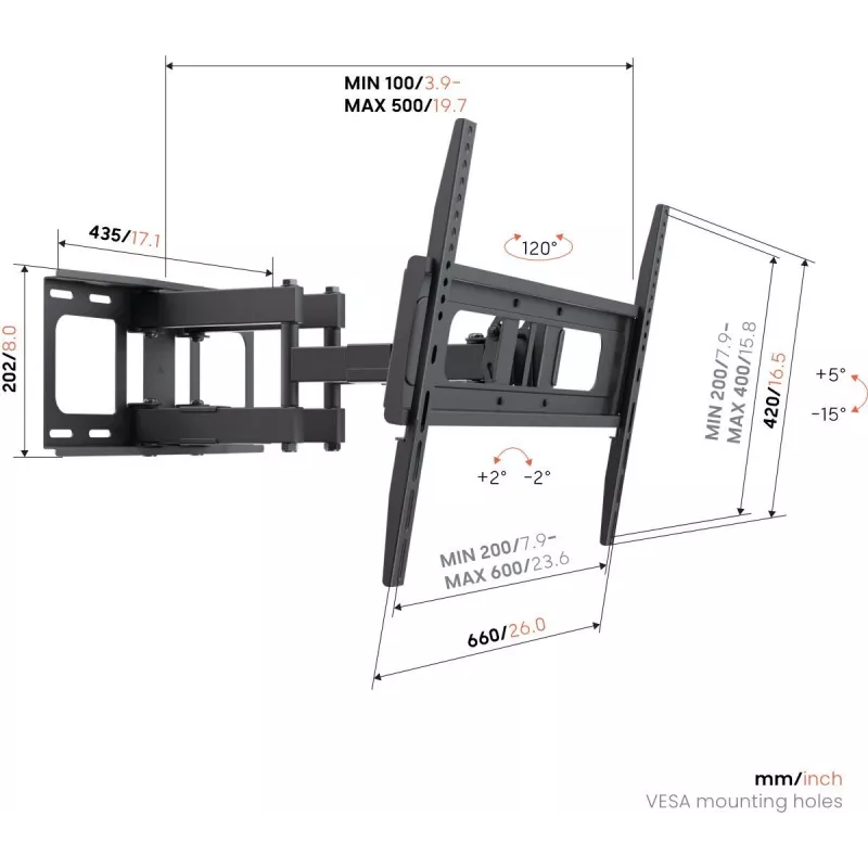 Vogels UP 6053 Forward Motion Mount L