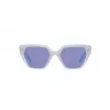 VOGUE VO5376S291976 Damen Katzenaugen-Sonnenbrille Transparent Braun 51mm
