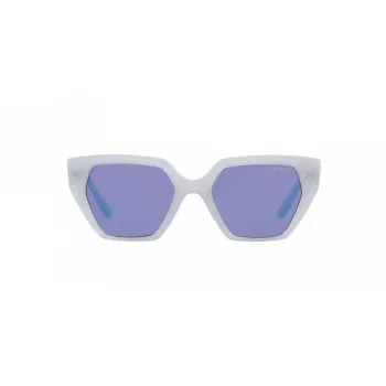 VOGUE VO5376S291976 Damen Katzenaugen-Sonnenbrille Transparent Braun 51mm