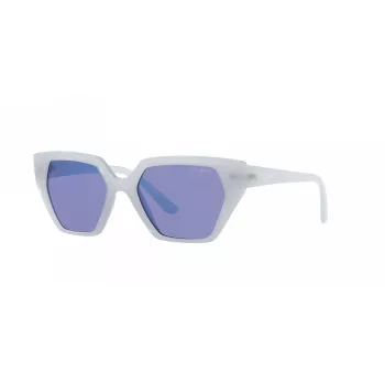VOGUE VO5376S291976 Damen Katzenaugen-Sonnenbrille Transparent Braun 51mm