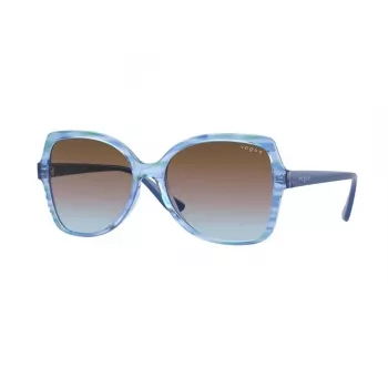 VOGUE VO5488S306048 Damen Cat-Eye-Sonnenbrille Havana Brown Gradient 56mm