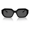 VOGUE VO5554S-W4487 Damen Katzenaugen-Sonnenbrille Schwarz/Grau 54mm