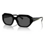 VOGUE VO5554S-W4487 Damen Katzenaugen-Sonnenbrille Schwarz/Grau 54mm