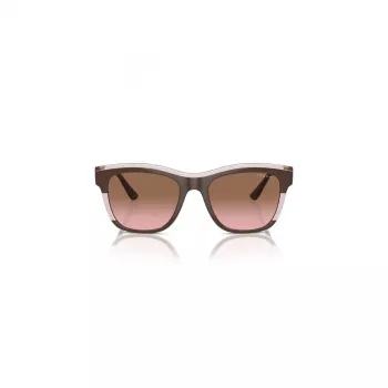 VOGUE VO5557S313614 Damen-Sonnenbrille - Transparent grauer Rahmen, dunkelgraue Gläser, 54 mm