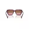 VOGUE VO5575SB29891 Damen Rechteckige Sonnenbrille Havana Braun Verlauf 55mm