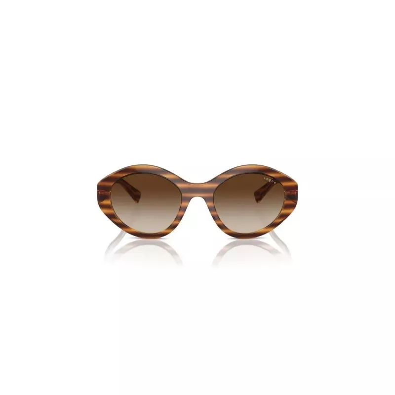VOGUE VO5576SB15081 Damen Cat-Eye-Sonnenbrille Havana Brown Gradient