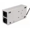 Volt Polska 5AVRZS1000 AVR 1000VA Slim Automatischer Spannungsregler - 600W, 2 Steckdosen, LCD
